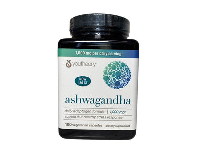 Ashwagandha Youtheory (180 Cápsulas Vegetales)